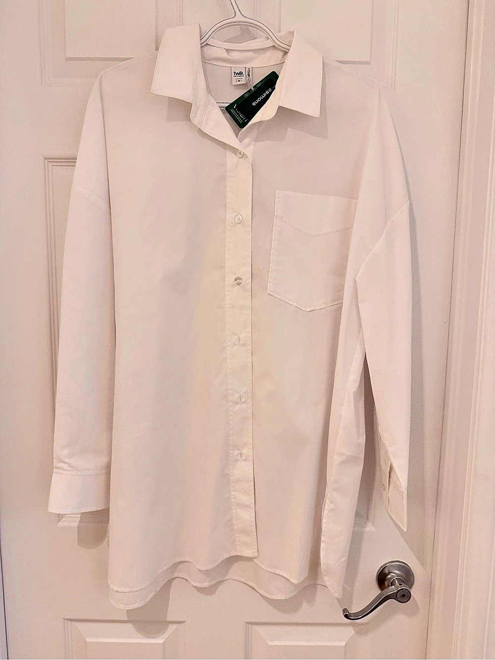 Twik - White Button Down Shirt NWT